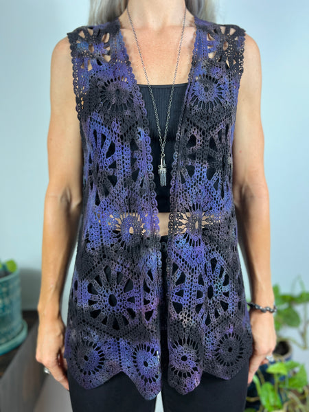 Crochet vest