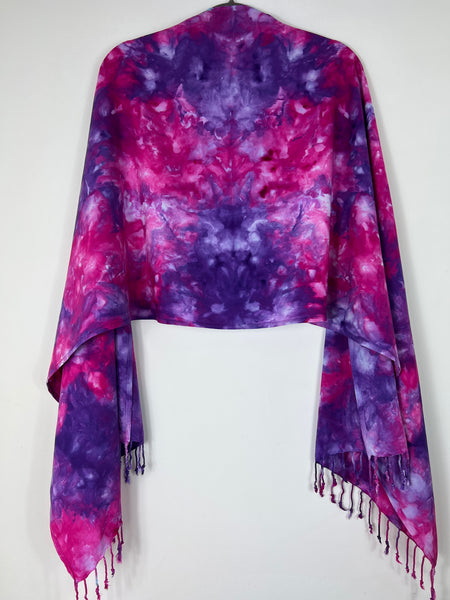 Oversized tassel scarf