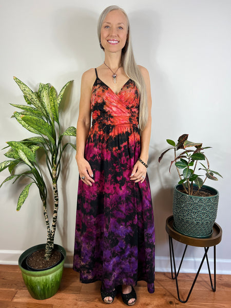 Spaghetti strap maxi dress