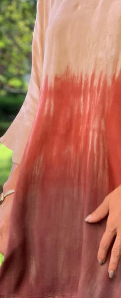 Teal/black ombre cardigan