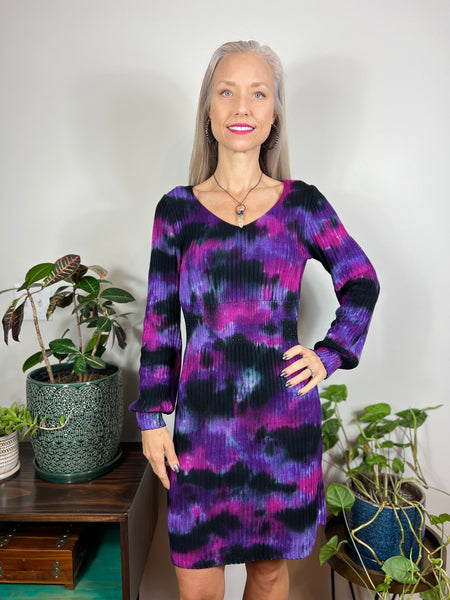 Long sleeve sweater dress