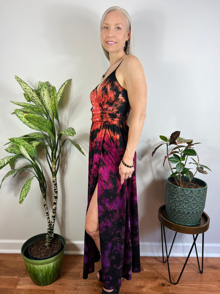 Spaghetti strap maxi dress