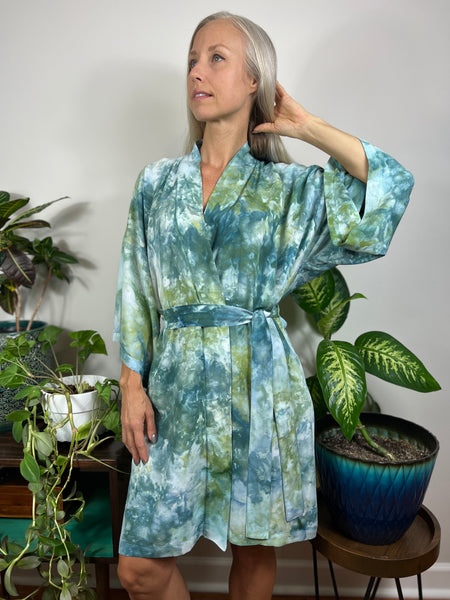 Oceanside kimono robe