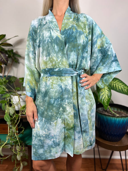 Oceanside kimono robe