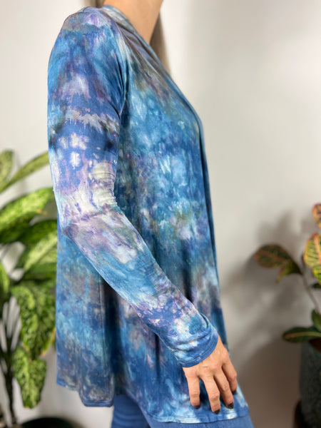 Abalone stretch cardigan