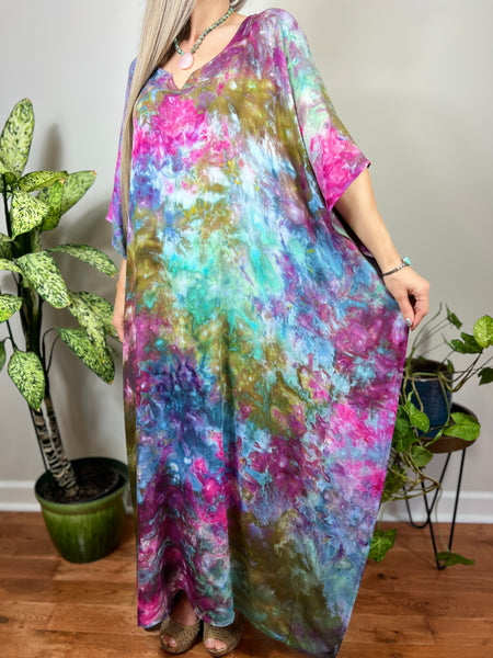 Wildflower garden caftan