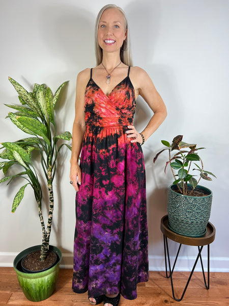 Spaghetti strap maxi dress