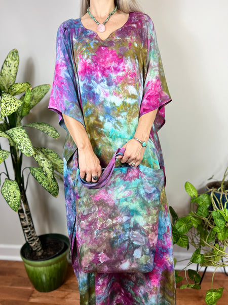 Wildflower garden caftan