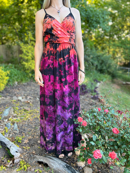 Spaghetti strap maxi dress