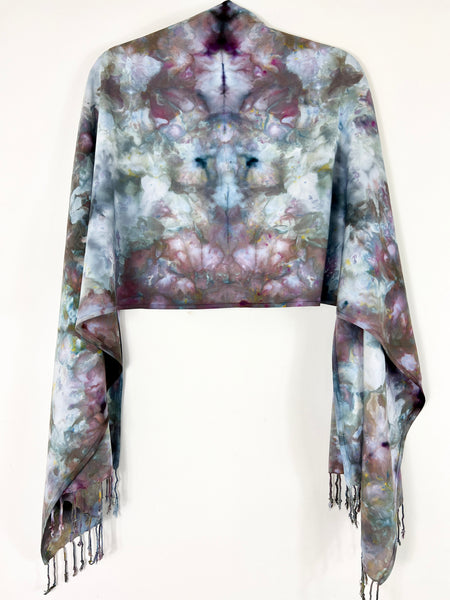 Oversized tassel scarf