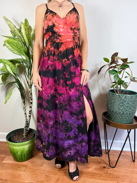 Spaghetti strap maxi dress