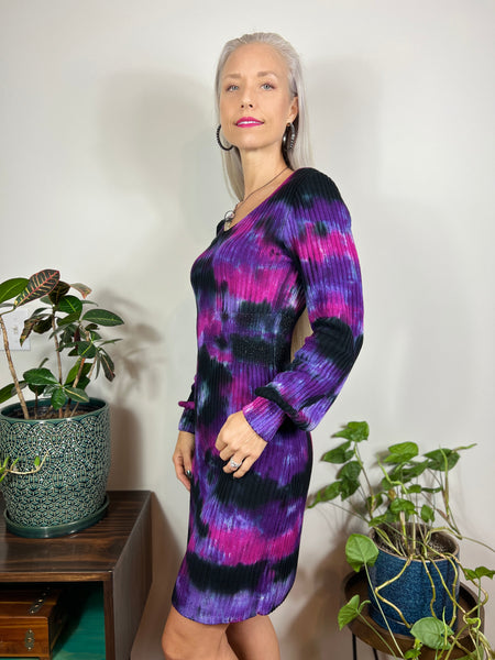 Long sleeve sweater dress