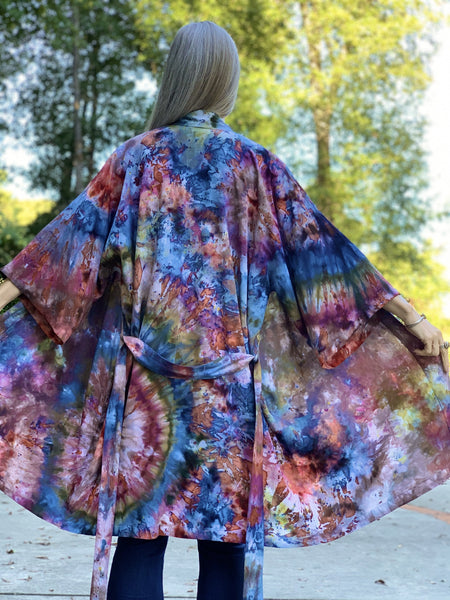 Kimono robe (coral reef)