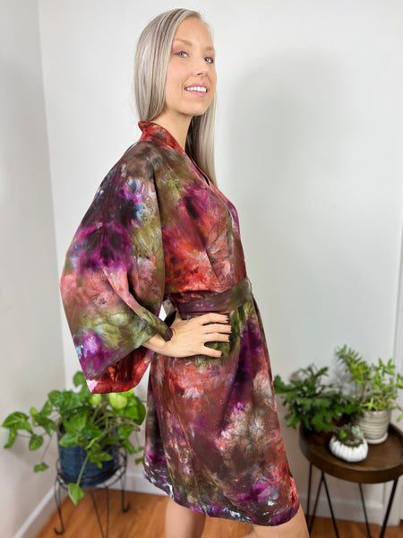 Kimono robe (coral reef)
