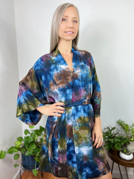 Kimono robe (coral reef)