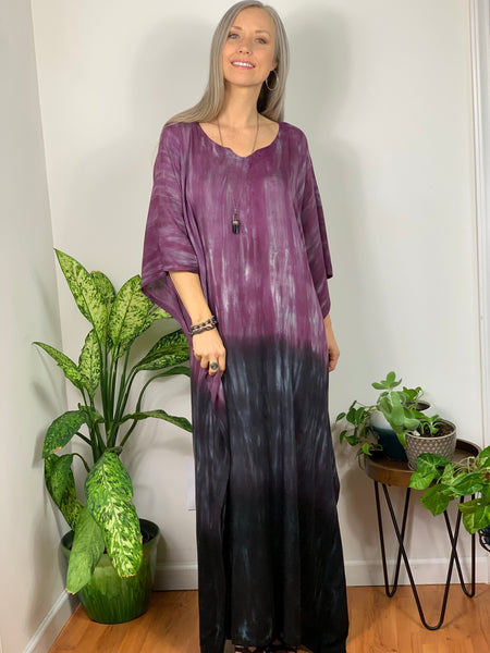 Raspberry parfait caftan