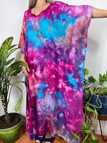 Raspberry parfait caftan