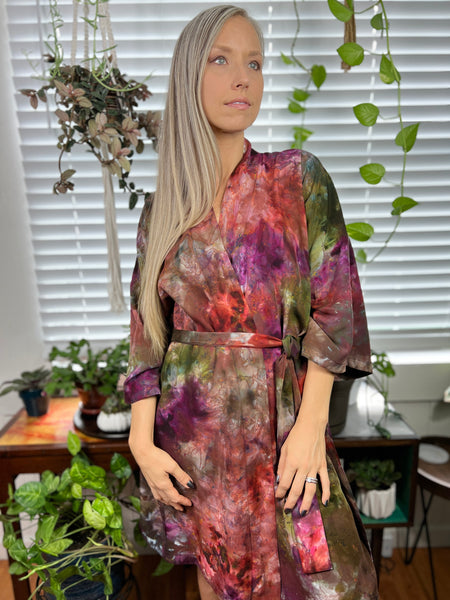 Kimono robe (coral reef)