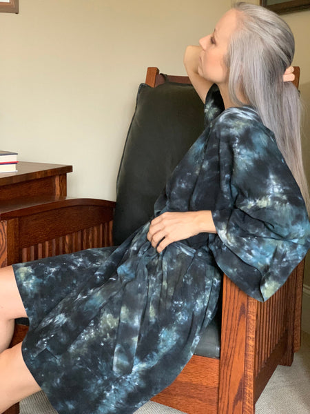 Kimono robe (coral reef)