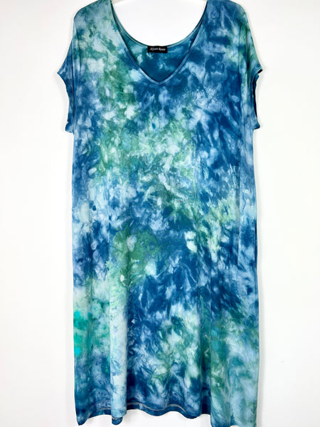 Tee shirt dress w/ pockets