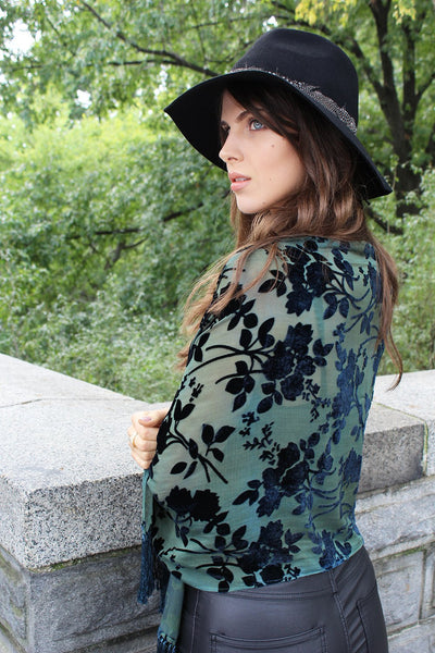 Velvet Shawl