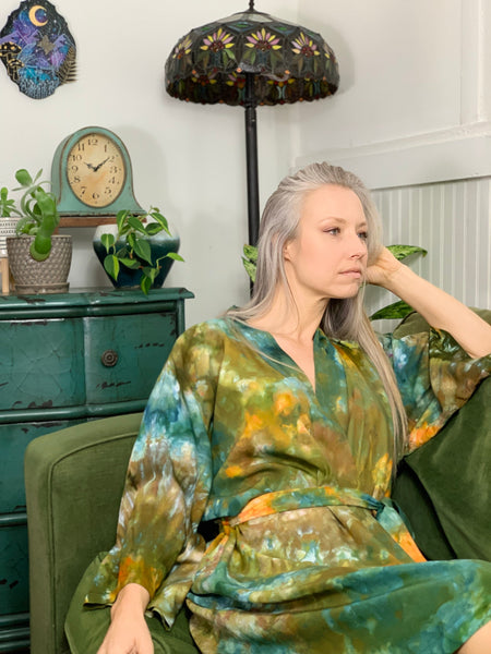 Oceanside kimono robe