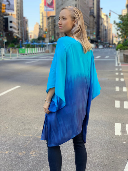 Turquoise sea tunic