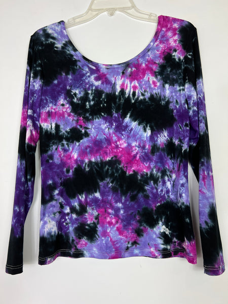 Fitted double scoop top