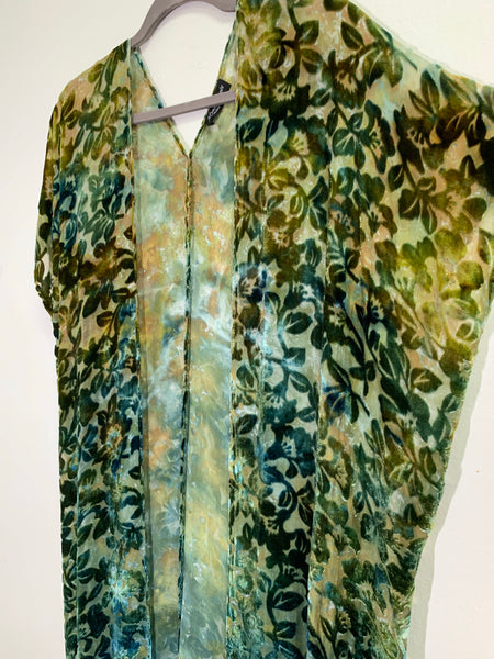 Mossy forest kimono