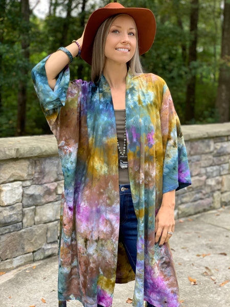 Oceanside kimono robe