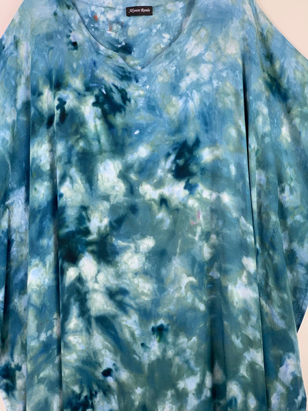 Rainbow fluorite caftan