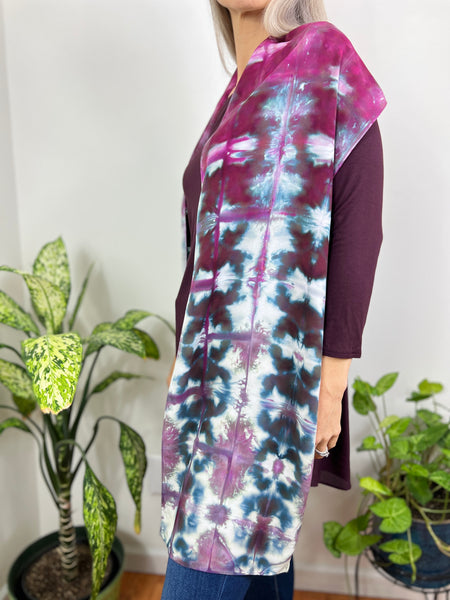 Shibori bamboo scarf