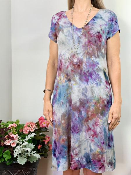 Tee shirt dress w/ pockets