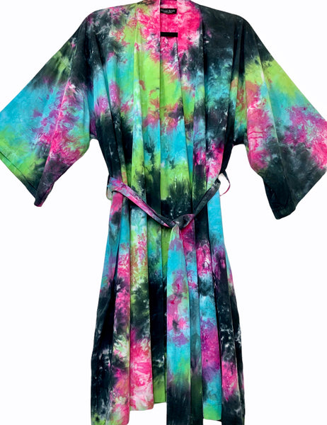 Dark matter kimono robe