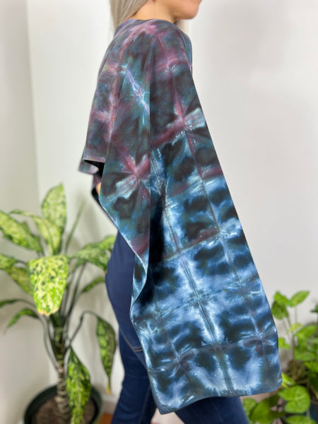 Shibori bamboo scarf
