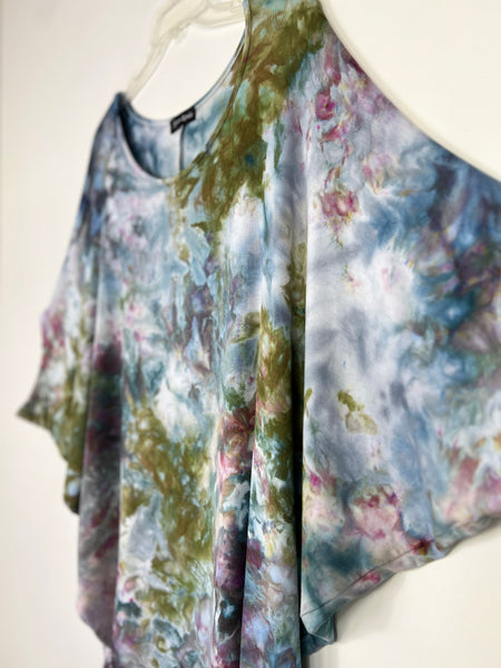 Round neck dolman top