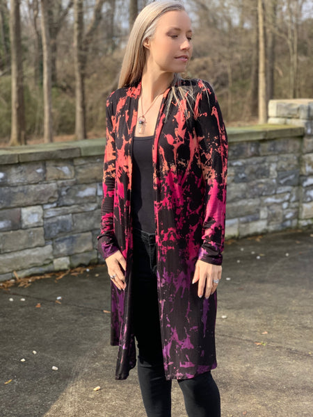 Reverse rainbow duster