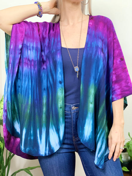 Retro rainbow cardigan