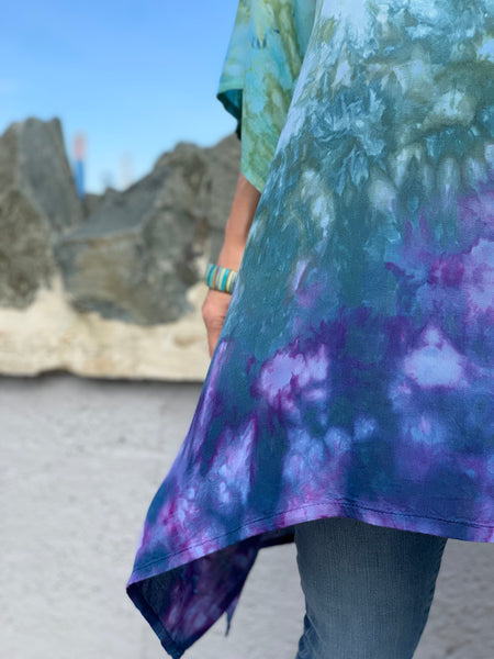 Turquoise sea tunic