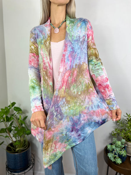 Abalone stretch cardigan