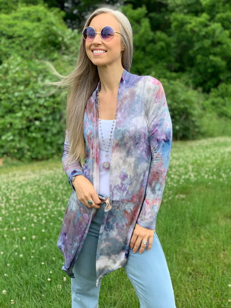 Storm clouds l/s cardigan