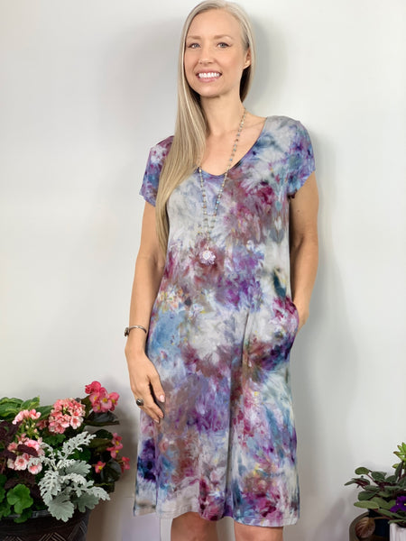 Tee shirt dress w/ pockets