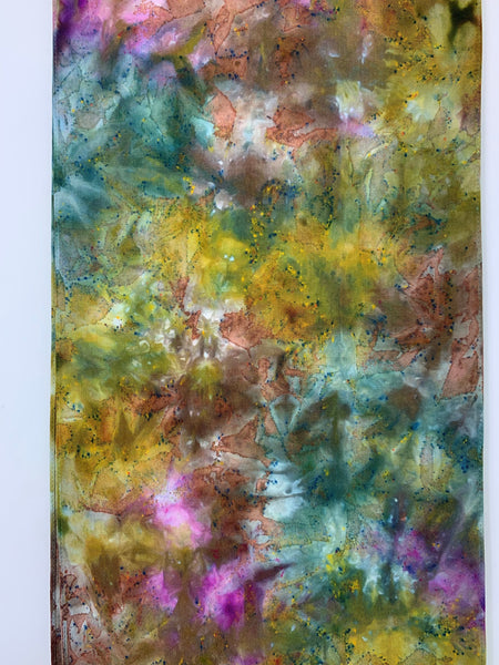 Shibori bamboo scarf