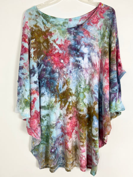 Round neck dolman top