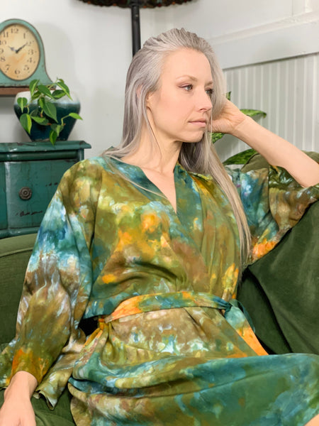 Oceanside kimono robe