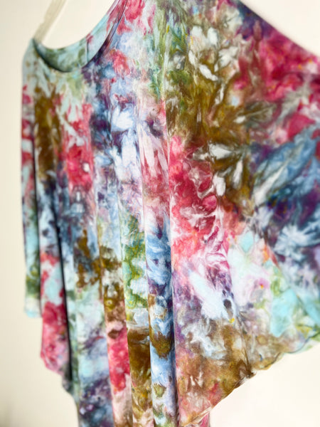 Round neck dolman top