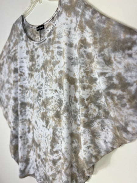 Round neck dolman top