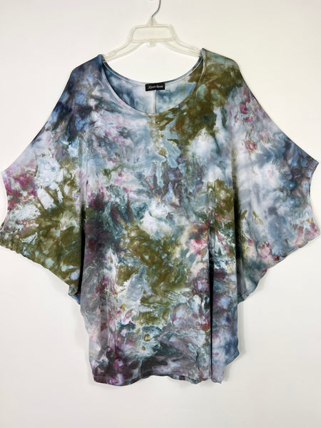 Round neck dolman top