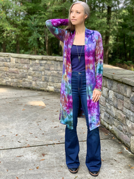 Reverse rainbow duster