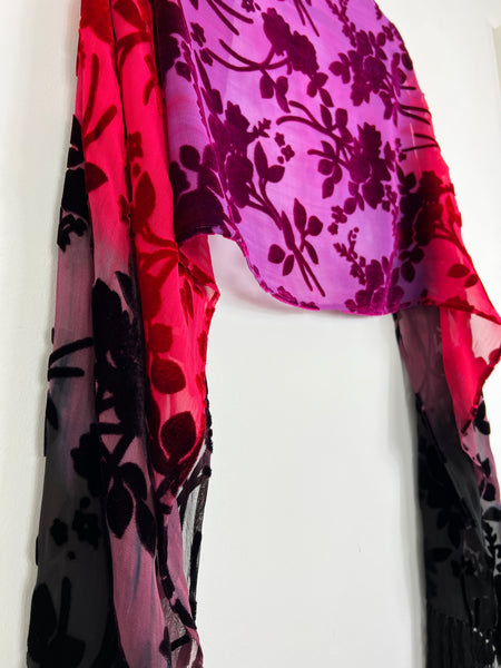 Surrender velvet shawl